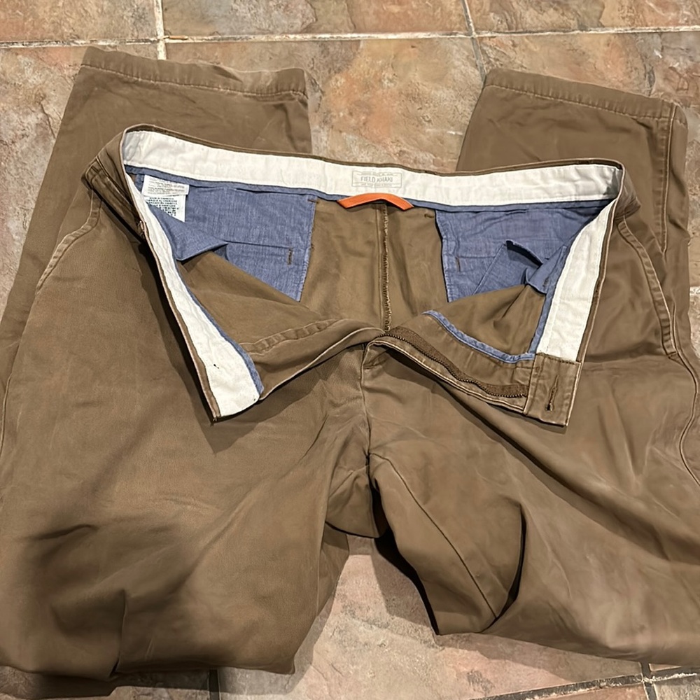 Dockers dark brown khakis size 38x34